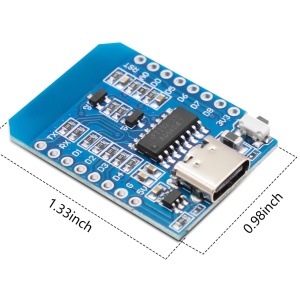 WeMos D1 Mini Type-C ESP8266 WiFi Razvojna Ploča (Arduino) - Img 6