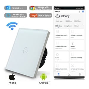 WiFi smart prekidač svetla WFPS-N01/WH - Img 3