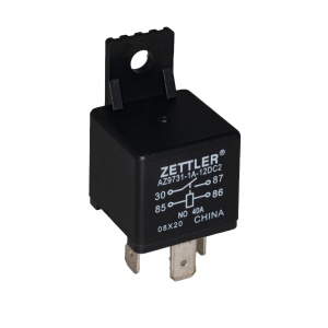 Zettler AZ9731-1A-12DC2 Automobilski Relej 12V 40A (4 pina)