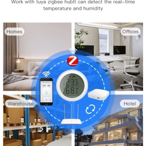 ZigBee Pametni Termometar i Higrometar – Senzor Temperature i Vlažnosti (Tuya Smart) - Img 6