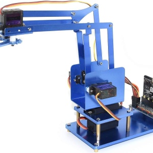 4-DOF Edukativna Metalna Robotska Ruka sa Servo Driverom - Kit za micro:bit - Img 6