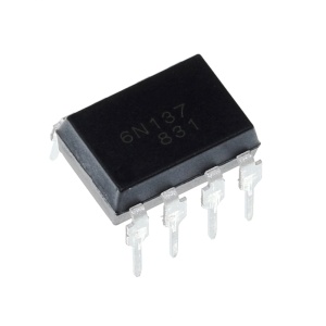 6N137 Brzi Optokapler Optoizolator (High-Speed 10Mbps) Logički Izlaz DIP-8