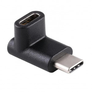 Adapter USB3.1 C M-USB3.1 C F ugaoni 90