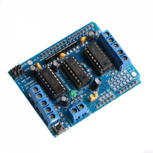 Arduino L293D Motor Drajver Šild (Shield) za DC i Steper Motore – Kontroler Motora - Img 1