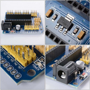 Arduino Nano I/O Ekspanziona Ploča (Sensor Shield V3.0) - Img 5