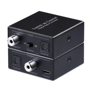 Audio dvosmerni (Toslink/koaksijalni) konvertor