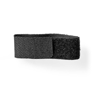 Čičak trake za organizaciju kablova 175x20mm – Set 6 komada, Crne - Img 2
