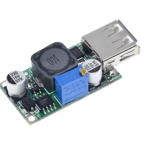 DC-DC Boost Converter Step-Up modul 2V-6V na 3.3V-9V 2A sa USB izlazom - Podesivi Step-Up naponski regulator za Li-ion baterije - Img 4