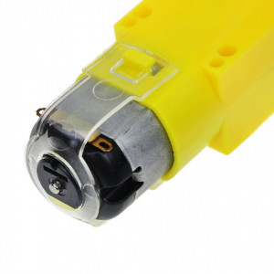 DC Motor sa reduktorom i točkom 3-6V (TT motor) za Arduino i robotiku - Img 8