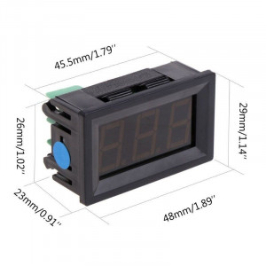 Digitalni Termometar Crveni XH-B310 sa K-Tip Sondom M6 (-30°C do 800°C) DC 12V - za Automobile i Traktore - Img 6