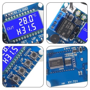 Digitalni Termostat Modul XY-T01 6-30V sa LCD Ekranom i Sondom - Img 2