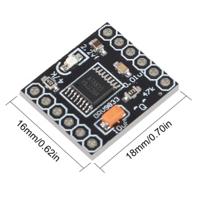 DRV8833 Dvokanalni DC Motor Driver Modul 1.5A 3V-10V za Arduino - Img 4
