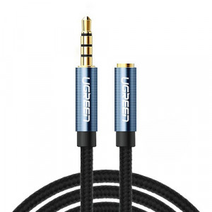 Kabl 3.5mm 4-pol M-3.5mm 4-pol F 1.0m