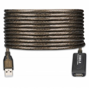 Kabl USB2.0 A muški-USB2.0 A ženski aktivni 10m - Img 3