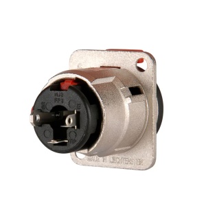 Klink konektor 6.3mm ST F za šasiju metalni Neutrik NJ3FP6C - Img 2