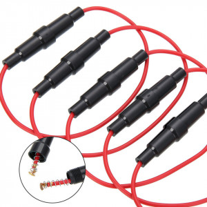 Kućište za stakleni osigurač 5x20mm na kablu - Img 8