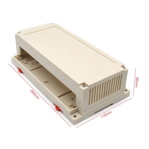 Kutija plastična 200x110x60mm IP54 za DIN šinu bela - Img 3