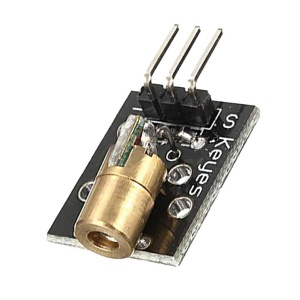 KY-008 Laserski Predajnik Modul 5V 650nm za Arduino - Crvena Laserska Dioda - Img 3