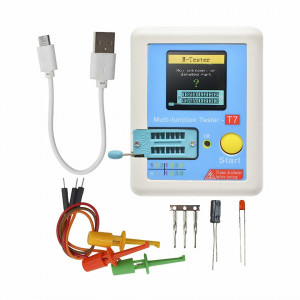 LCR-T7 Tester elektronskih komponenti – tranzistor, dioda, ESR metar sa TFT ekranom - Img 4