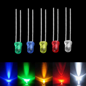 LED dioda 3mm zelena difuzna - Img 3