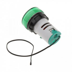 LED termometar 22mm zeleni - Img 5