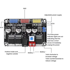 LM2596 Step-Down Modul - Višestruko napajanje 3.3V, 5V i Podesivi izlaz - Img 5