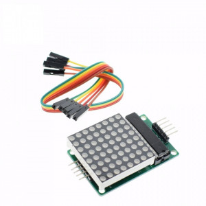 MAX7219 LED Matrica Ekran 8x8 Modul za Arduino sa kablovima - Img 3