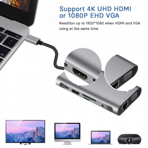 Multifunkcionalni USB hub "10 u 1" - Img 2