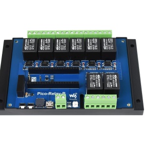 Pico-Relay-B industrijski 8-kanalni relej modul sa ABS kućištem za Raspberry Pi Pico / Pico W - Img 3