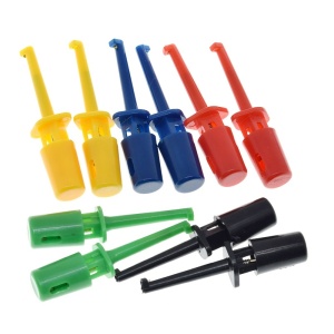 Pipalice za Elektroniku sa Mernom Kukicom 40mm (Set 10 komada) - IC Grabber