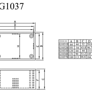Plastično kućište Gainta G1033B 129x64x44mm – Crno - Img 5