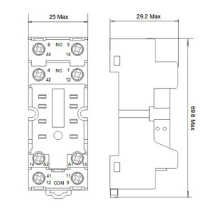 Podnožje releja SKF08-E - Img 3