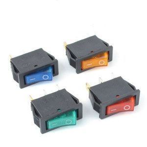 Prekidač 30x11mm 16A 250VAC žuti - Img 3