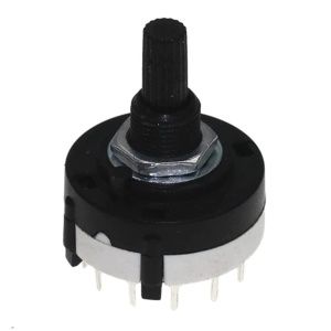 Preklopnik RS26 6 položaja 2-pol PCB