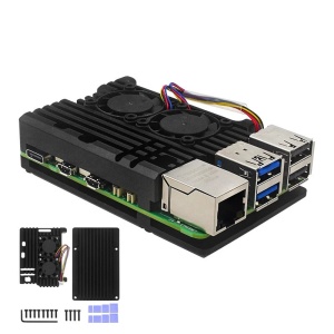 RaspberryPi 5 kućište sa 2 ventilatora