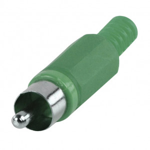 RCA M plastični zeleni
