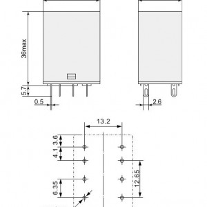 Rele MY2NJ 12VDC - Img 3