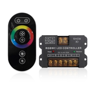 RGBW LED Kontroler sa Touch Daljinskim Upravljačem 5-24V 40A (480W/960W) - Img 2