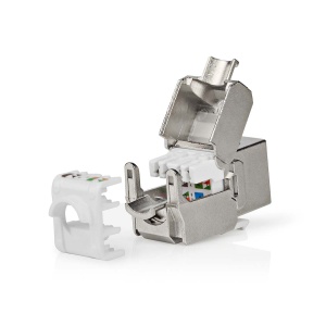 RJ45 Keystone Modul Cat7 S/FTP Metalni – Montaža bez alata - Img 7