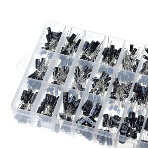 Set elektrolitskih kondenzatora 500 komada (24 vrednosti 0.1uF - 1000uF) - Img 6