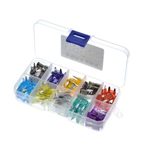 Set Mini Blade Auto Osigurača Standard 100 kom (2A - 35A) sa Kutijom