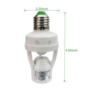 Sijalično grlo sa senzorom pokreta E27 - Adapter za sijalicu - Img 5