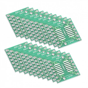 SMD na DIP Adapter Pločica SOP14 / SSOP14 (1.27mm / 0.65mm) - Img 8
