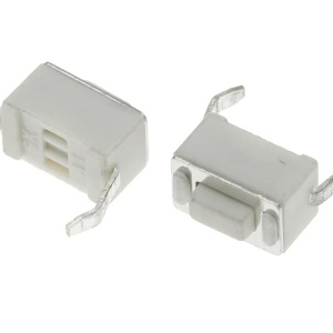 Taktilni prekidač 3x6x5mm - Za daljinski upravljač i auto ključeve - Mikroprekidač 2 pina (DIP)
