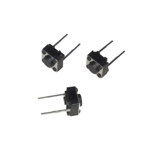 Taktilni taster 6x6x4.3mm – 2 pina (Momentary Push Button)