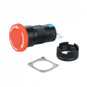 Taster za nužno isključenje 16mm 250V (Emergency Stop) - Pečurka Taster - Img 4