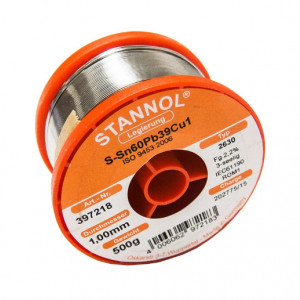 Tinol žica za lemljenje 1.0mm 500gr STANNOL
