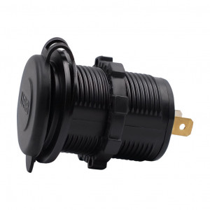 Ugradni Dupli USB Punjač za Auto, Motor i Čamce12V / 24V – Vodootporni - Img 7