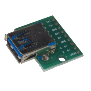 USB 3.0 Type-A Ženski Breakout Modul - 9 Pin DIP Adapter