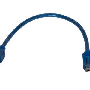 USB-C na USB-A kabl (30cm) plavi – za Arduino Nano (Type-C) i ESP32